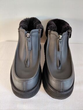 Ugg Funkette Leather Platform Boot Black